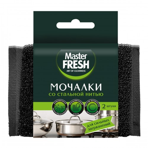MF Мочалки со стальной нитью